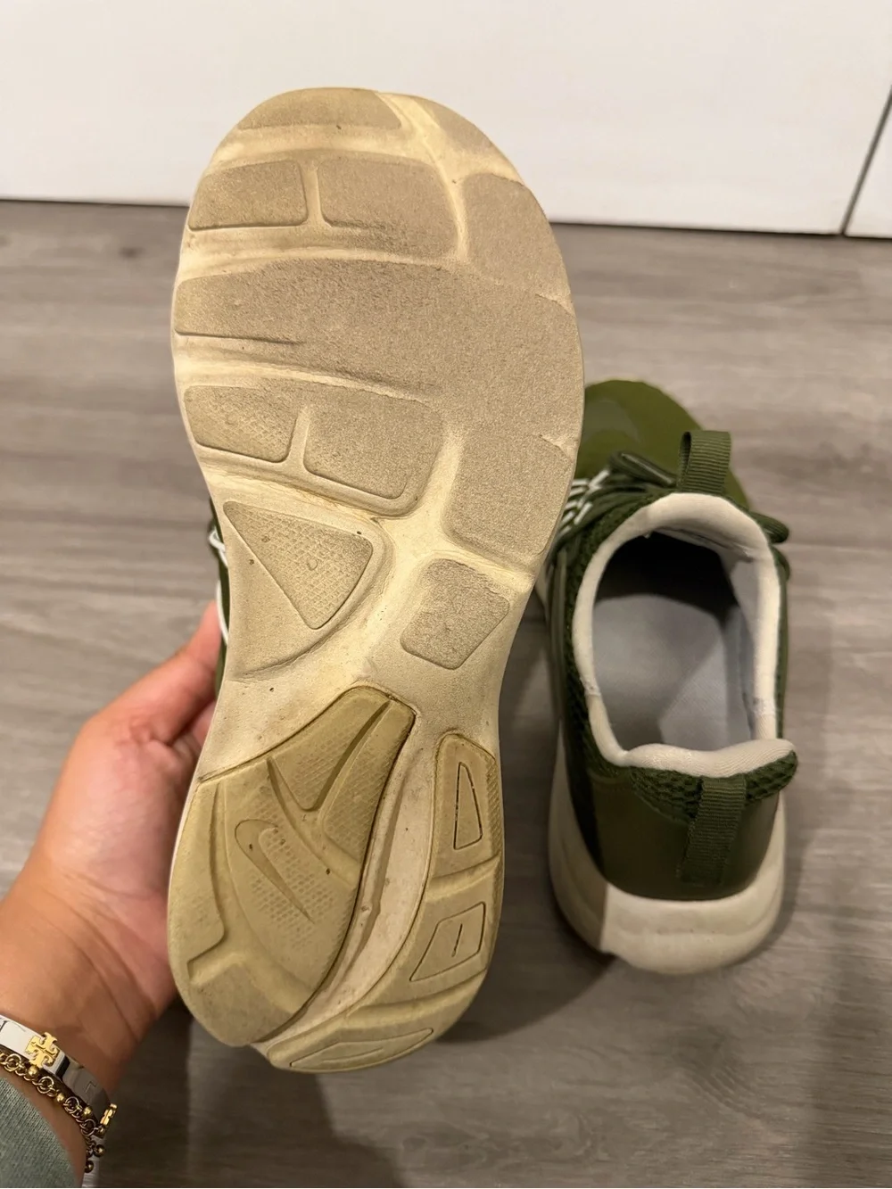 Nike women’s Olive Green Athletic Sneakers